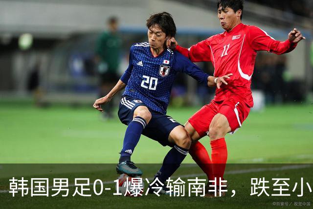 韩国男足0-1爆冷输南非，跌至小组第三，晋级形势堪忧